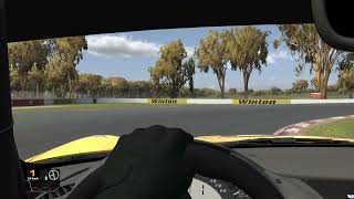 iRacing Onboard Lap Mazda MX5 at Winton Club 24S4 Fanatec Cup Fixed [upl. by Yrroc]