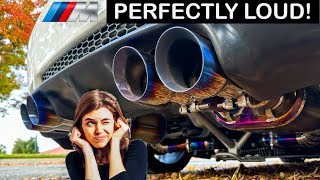 The CHEAPEST Titanium Exhaust For E92 M3 Sounds INSANE Custom Double XPipe Valvetronic Muffler [upl. by Konikow]