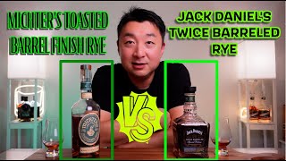 Toasted vs Twice Barreled🥊🔥 Rye Rumble with Michters and Jack Daniels [upl. by Auhesoj]