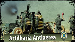 Tiro real de míssil e canhões da Artilharia Antiaérea [upl. by Naraj212]