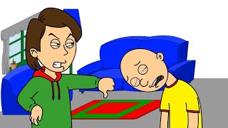 EmoEyadLikesUTTPTHDTCTSPLs Version of Caillou steals Boris CarGROUNDED CHECK THE DESCRIPTION [upl. by Cointon554]