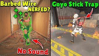 NEW Season BROKE Barbed Wires  Goyo Fire Sticking To Attackers  Rainbow Six Siege [upl. by Salvadore]