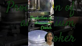 ￼ Process of manufacturing aluminium Cooker  machine greenscreen shorts [upl. by Ideih396]