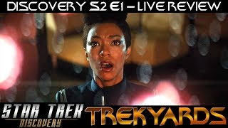 LIVE Discovery Season 2 Episode 1 quotBrotherquot Review  Trekyards [upl. by Yraillih321]