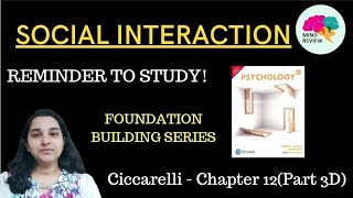 Ciccarelli Series Social Psychology  Social Interaction  Mind Review [upl. by Trudi]