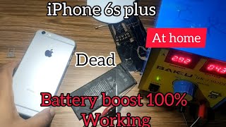 How to solve iphone 6s plus battery problem battery boost change battery 100 working [upl. by Sholeen927]