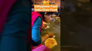 🤮Unhygienic Food  India Floor Food shorts [upl. by Destinee226]