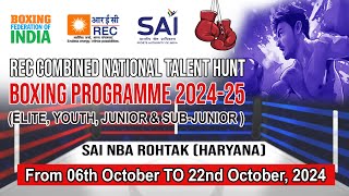 RING 02 l DAY 03 lI REC COMBINED NATIONAL TALENT HUNT BOXING PROGRAMME 202425 JUNIOR amp SUB JUNIOR [upl. by Nidak]