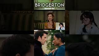 What in the BRIDGERTON SEASON 2 EPISODE 3 bridgerton reaction shorts [upl. by Beniamino]