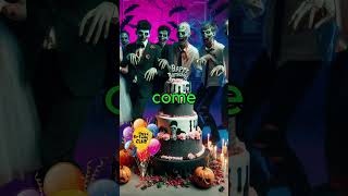 🧟‍♂️ Zombie Birthday Party Gone Wrong HAPPY BIRTHDAY SONG [upl. by Shiri]