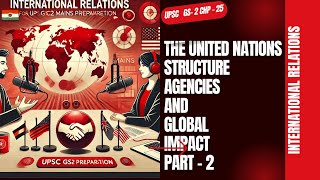 The United Nations Structure Agencies and Global Impact Chapter 25 Part 2 [upl. by Eilla]