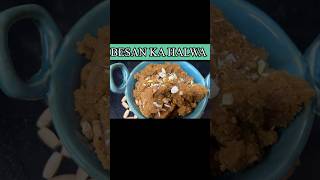 Besan ka halwa food trending recipe viralshort viralshorts [upl. by Aihsem609]