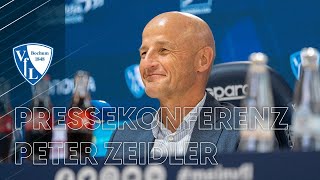 Pressekonferenz  Vorstellung Peter Zeidler [upl. by Ahsimit920]