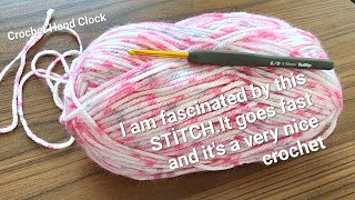 I am fascinated by this STITCH It goes fast and its a very nice crochet [upl. by Enitnatsnoc19]