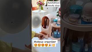 Makeup organizer mirror rotat stand ayeshahbazbeautyshop foryou trending shorts reels viral [upl. by Kemp134]