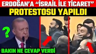 Bir Anda Ayağa Kalkıp Erdoğanı Protesto Etti Salon Karıştı [upl. by Damara403]