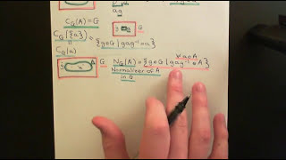 Centralizers and Normalizers Part 2 [upl. by Romney]