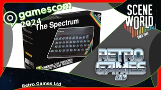 Scene World  Gamescom 2024 Games LTD presenting the ZX Spectrum [upl. by Ronyar877]