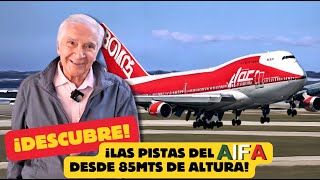 ¡DESCUBRE Las Pistas del Aeropuerto AIFA desde 85 mts de Altura [upl. by Shelbi]