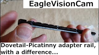 EagleVisionCam DovetailPicatinny adapter [upl. by Leveroni]