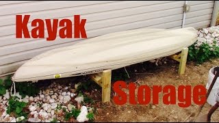 Kayak Rack How To Store Your Kayak [upl. by Rea]