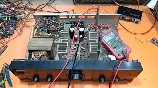 Audio amplifier repair [upl. by Pelmas955]