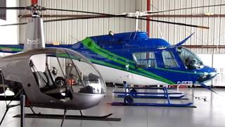 Bell 206 Jet Ranger Walk Around at HeliAF [upl. by Puett244]