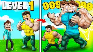 EAT A BODYBUILDER SIMULATOR IN ROBLOX [upl. by Killie]