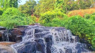 Relaxing Waterfall Sounds For Meditation and Studying Natural Ambience For Stress Relief [upl. by Nyrtak]