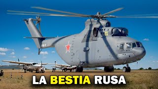 Mi26 Así es el HELICÓPTERO más GRANDE de Rusia [upl. by Zacharia]