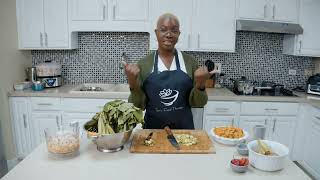 Sweethand Cooking Callaloo Soup Recipe by Teris Food Therapy [upl. by Oderf]