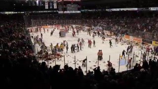 2015 Oshawa Generals Teddy Bear Toss [upl. by Litha753]