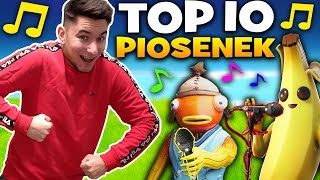 10 najpopularniejszych PIOSENEK o FORTNITE 🎵 [upl. by Sunday]