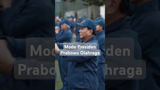 Mode Presiden Prabowo Olahraga presiden prabowo kabinetmerahputih [upl. by Nart]