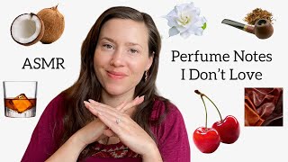 ASMR  Perfume Notes I Dont Love  Glass Tapping amp Soft Spoken [upl. by Assirehs469]