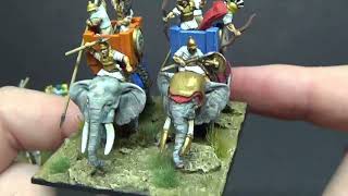 Warlord Epic Carthaginian War Elephants Painted [upl. by Alenson]