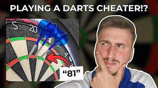 I Played Against A Darts CHEATER  Darts Vlog [upl. by Pirozzo65]