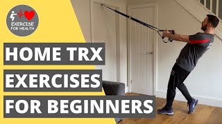 An introduction to TRX suspension training at home [upl. by Supat]