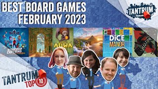 Top 6 Board Games February 2023 [upl. by Gemma480]