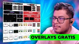 OVERLAYS GRATIS PARA OBS STUDIO  STREAMLABS  MELD STUDIO  PRISM LIVE  2024 [upl. by Acinonrev]