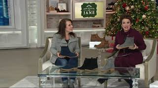 Aerosoles Suede Ankle Boots  Full Moon on QVC [upl. by Gerri]