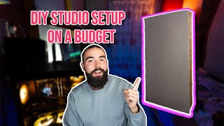 How to Set Up a Professional Home Studio on a Budget DIY Acoustic Panels [upl. by Funch]