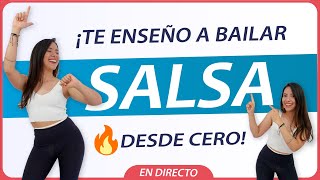 Cómo bailar SALSA  CLASE BÁSICA 🔥 [upl. by Engedi]