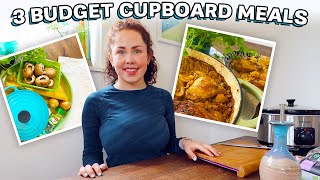 3 EASY BUDGET MEALS FROM YOUR CUPBOARDS  Aldi Meals Under £5  Budget Family Meals 2023 [upl. by Kean]