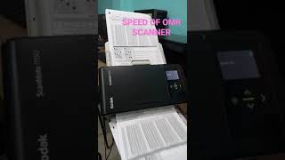 OMR SCANNER SPEED  HIGH SPEED PAPER SCANNER  GRACE PRINT SHOP [upl. by Imit]