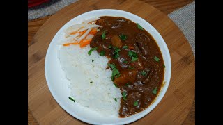 Japanese Style Beef Curry [upl. by Ennaer]