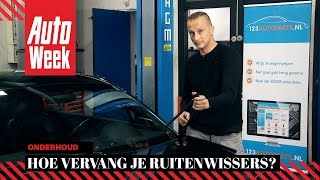 Joep legt uit  Ruitenwissers  AutoWeek Onderhoud [upl. by Pain603]