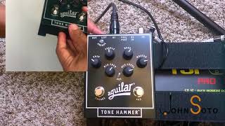 Preamplificador Para Bajo  Aguilar Tone Hammer PreampDI  English subtitles [upl. by Zea]