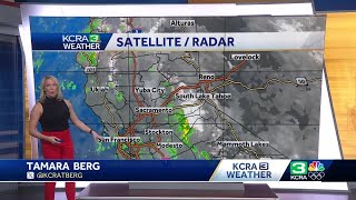 Northern California Forecast  Friday rain and snow timeline [upl. by Trevor522]