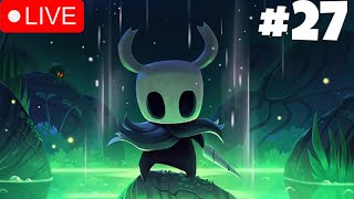 LIVE WE ALMOST HAVE ALL THE CHARMS  Hollow Knight 27 [upl. by Rahman865]